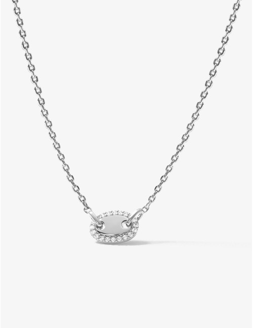 Collier Café Lumière argent