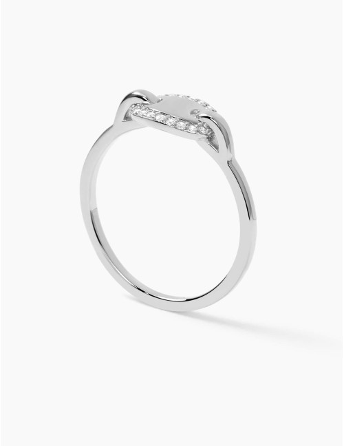Bague Café Lumière argent