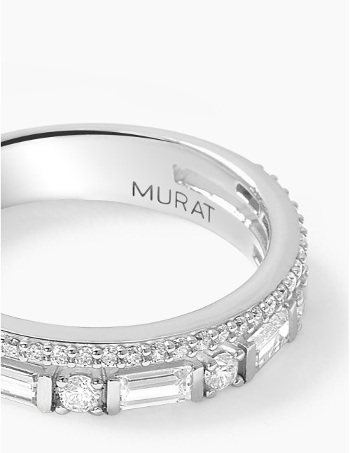 Bague Façades Galerie argent