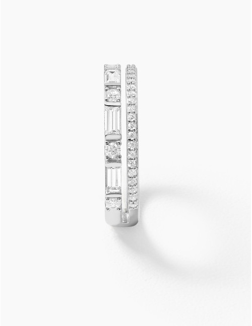Bague Façades Galerie argent