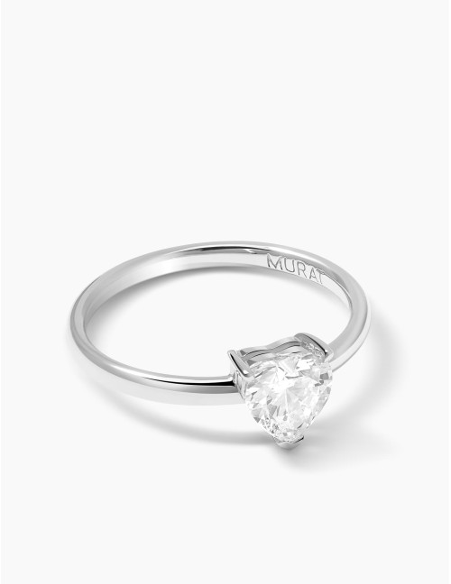 Bague Sacré-Cœur argent