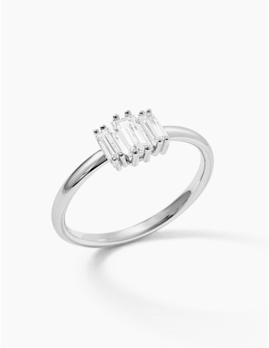 Bague Miroir Twist argent