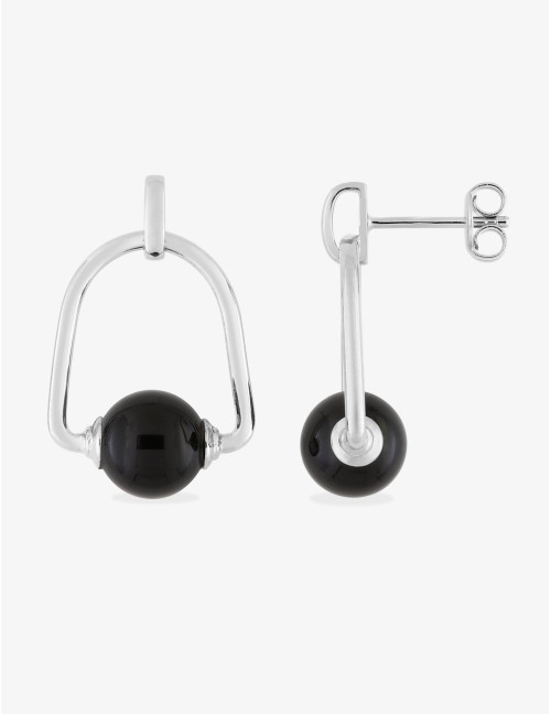 Boucles d’oreilles Aventure Onyx