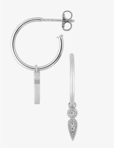 Boucles d’oreilles pendantes Royale Talisman
