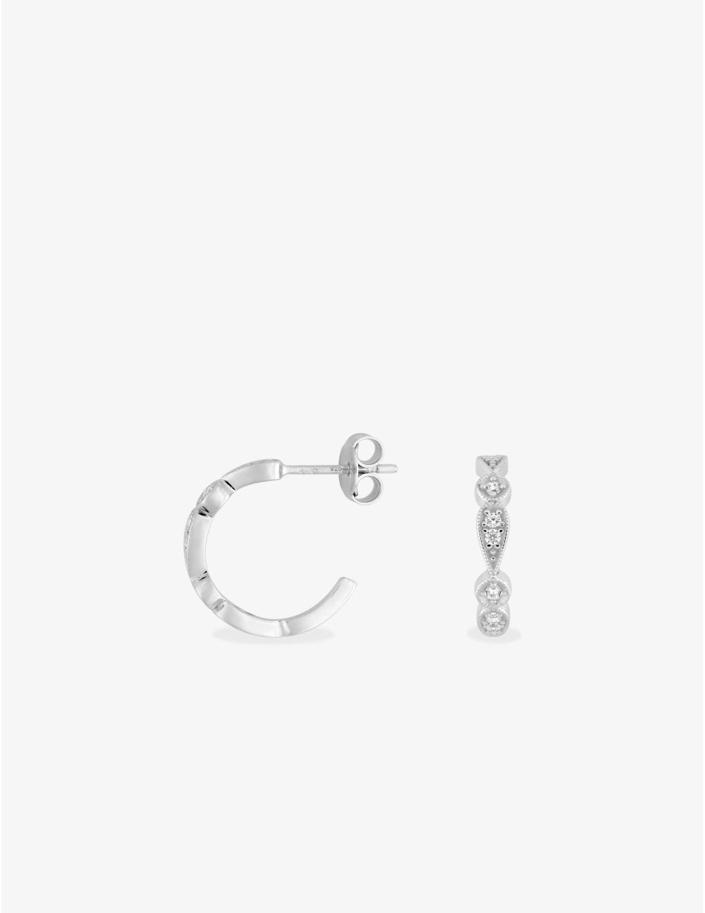 Boucles d’oreilles créoles Royale Talisman
