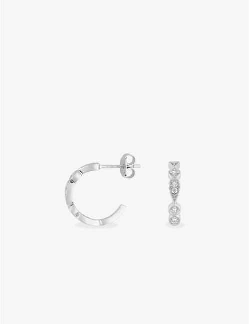 Boucles d’oreilles créoles Royale Talisman