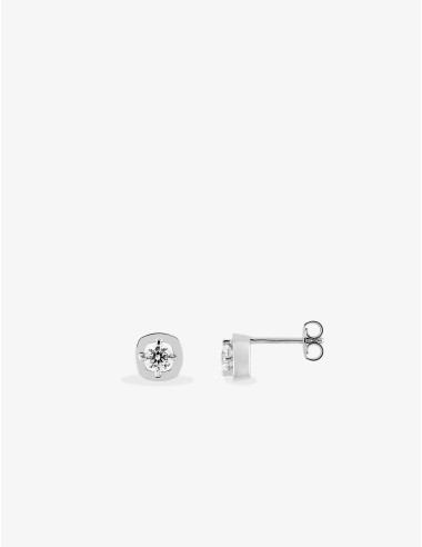 Boucles d’oreilles Éclat Glamour argent