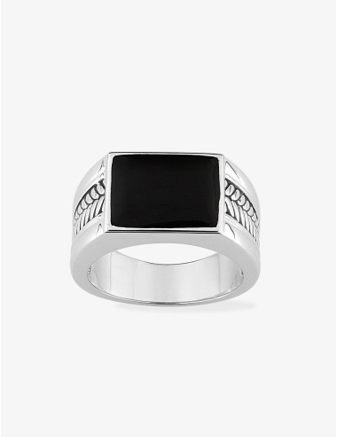 Bague 1847 Laque Noire