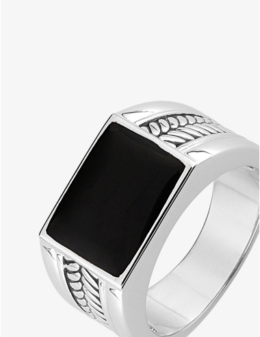 Bague 1847 Laque Noire