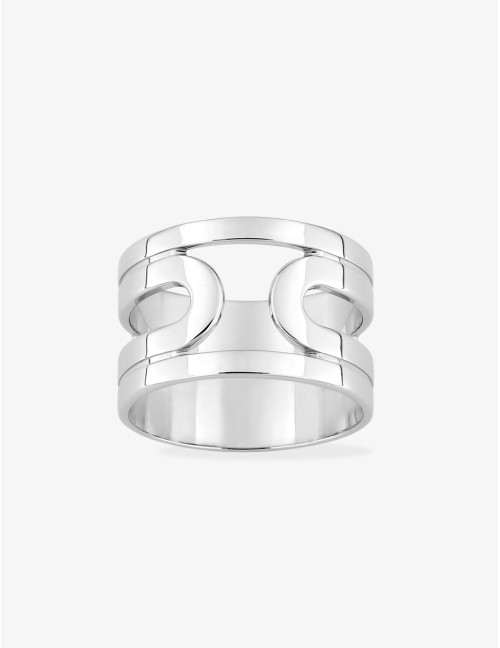 Bague Pure Graphique II argent