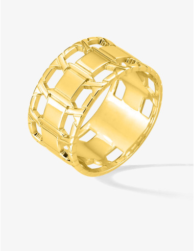 Bague Soleil Graphique