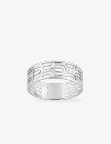 Bague Glamour Art Déco Argent