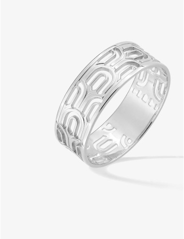 Bague Glamour Art Déco Argent