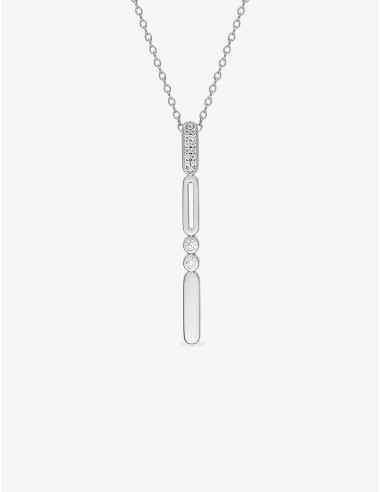 Collier Rythme Graphique Vertical