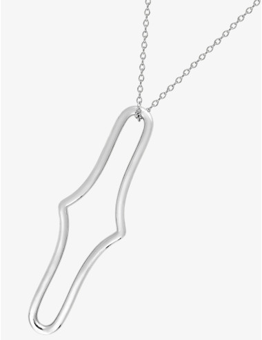 Sautoir Glamour Signature Argent