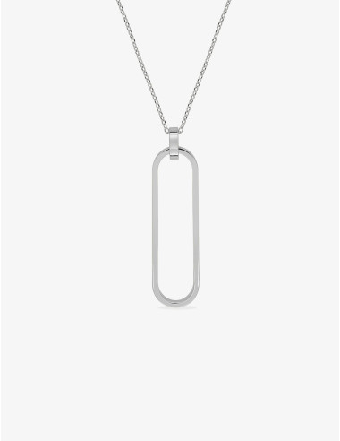 Sautoir Pure Graphique argent