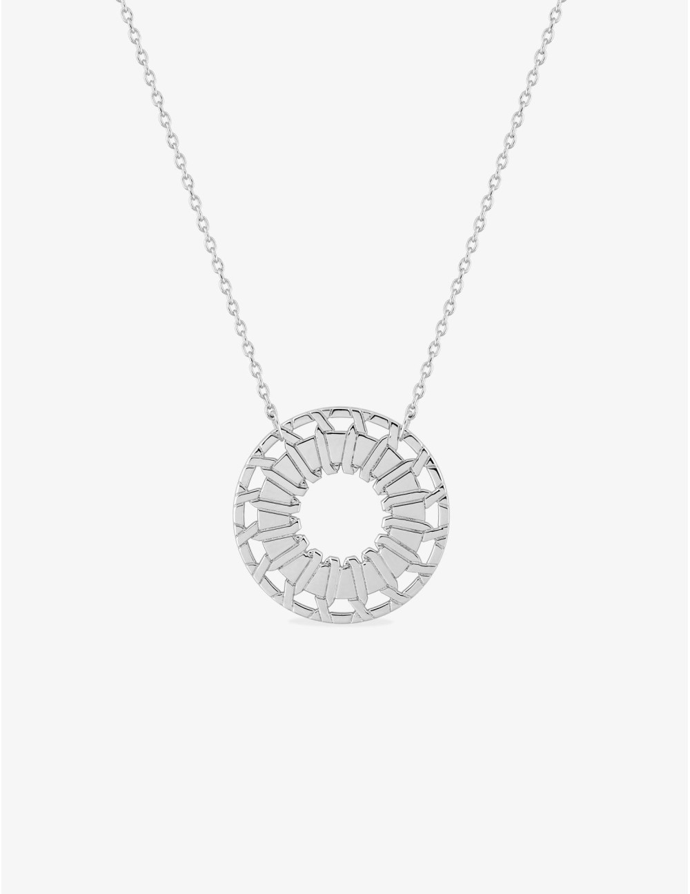 Collier Soleil Graphique argent
