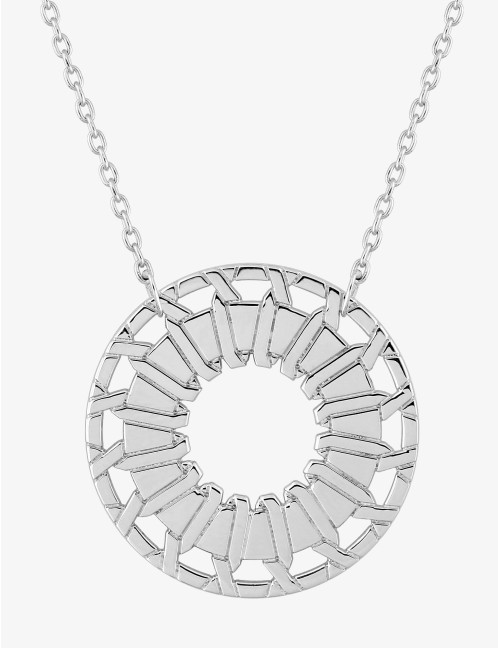 Collier Soleil Graphique argent