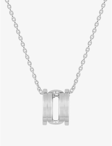 Collier Rayon Graphique argent
