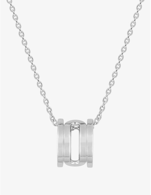Collier Rayon Graphique argent