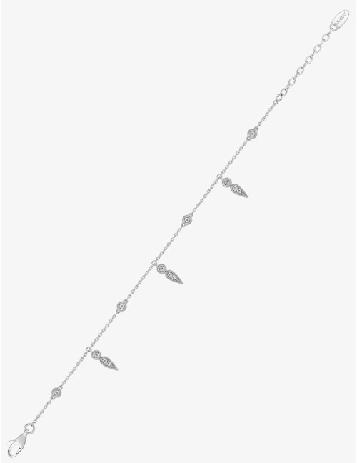 Bracelet Royale Talisman à Pampilles argent