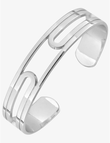 Manchette Pure Graphique II argent