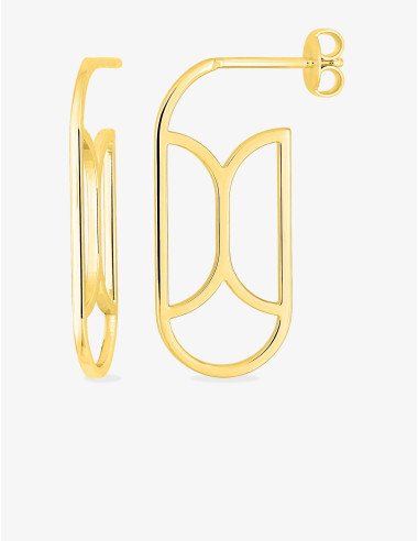 Boucles d'oreilles Totem Graphique