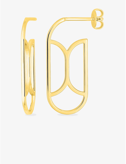 Boucles d'oreilles Totem Graphique