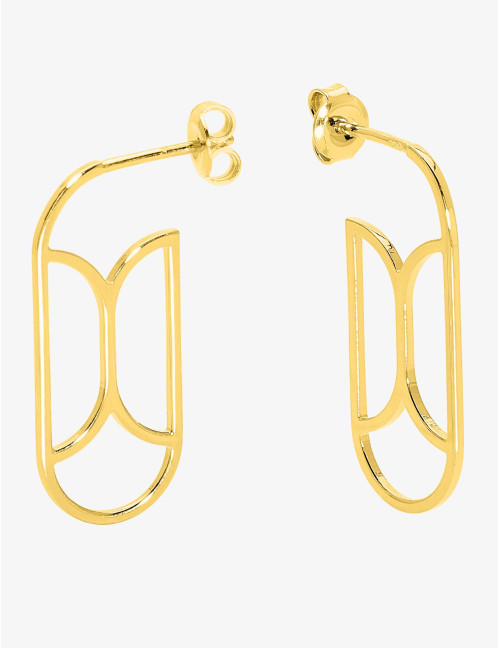 Boucles d'oreilles Totem Graphique