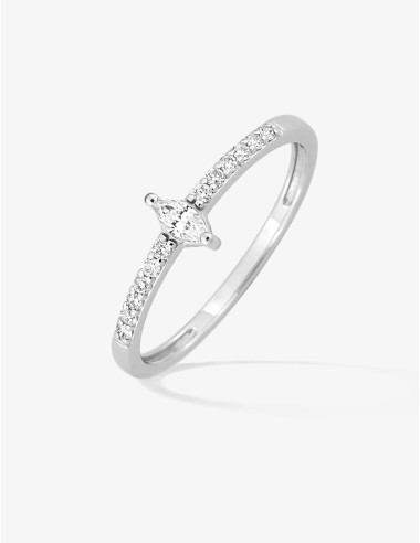 Bague Goutte Royale Argent