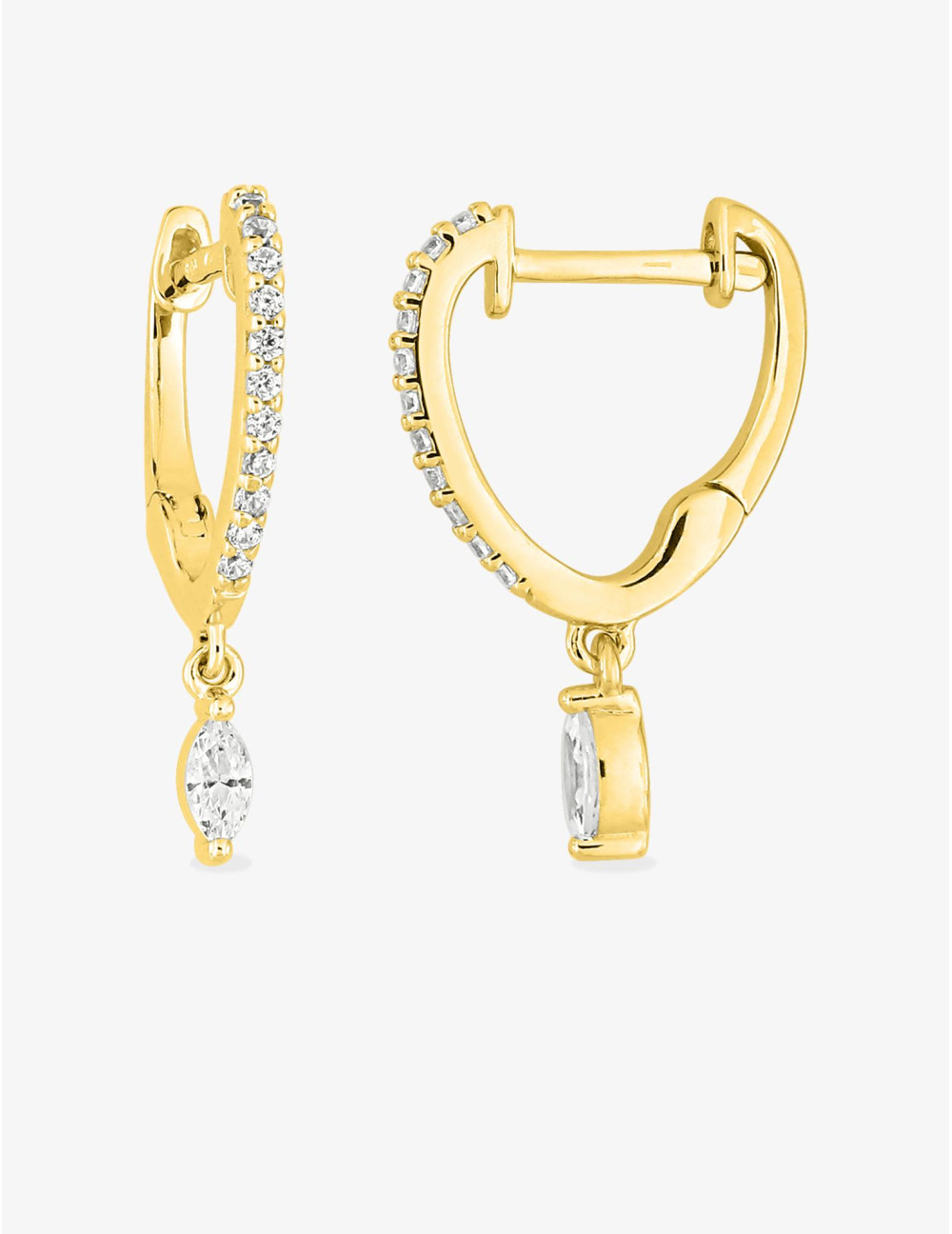 Boucles d’oreilles Goutte Royale
