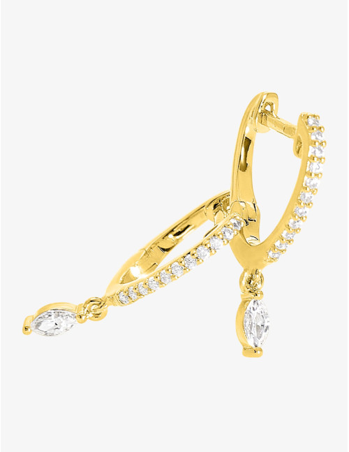 Boucles d’oreilles Goutte Royale
