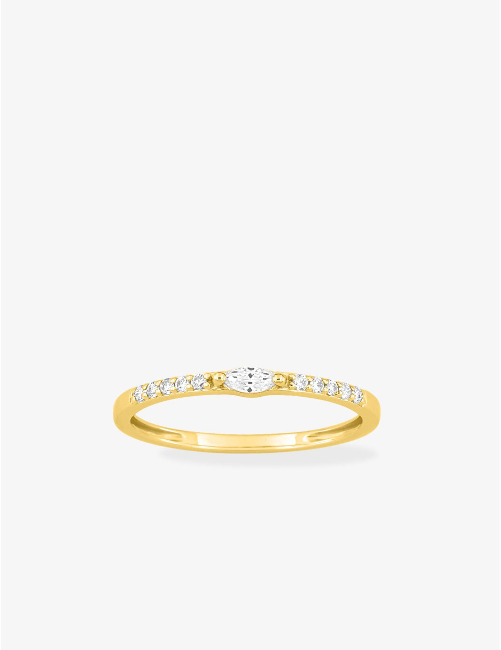 Bague Goutte Royale Horizontale