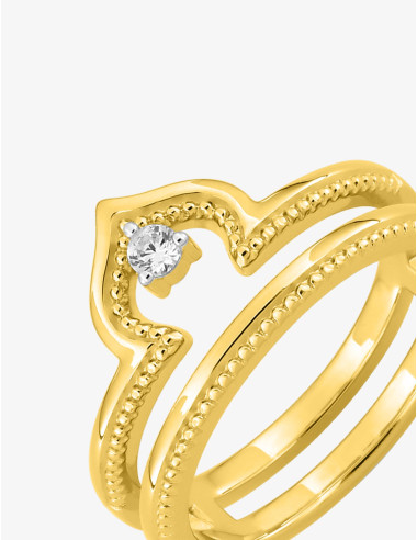 Bague Royale Majesté Double