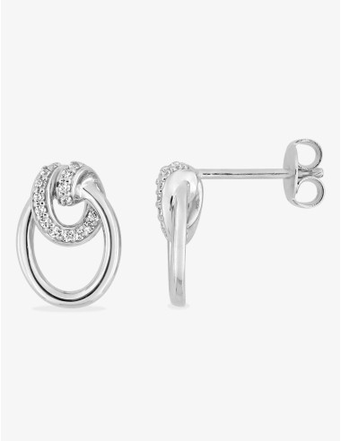 Boucles d'oreilles Harmonie Royale Argent