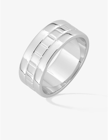 Bague 1847 Code II Argent