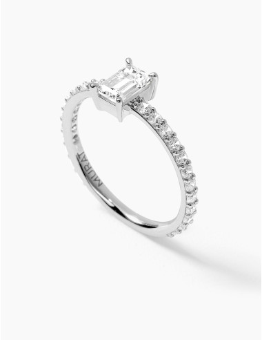 Bague Saint-Honoré accompagnée argent moyenne