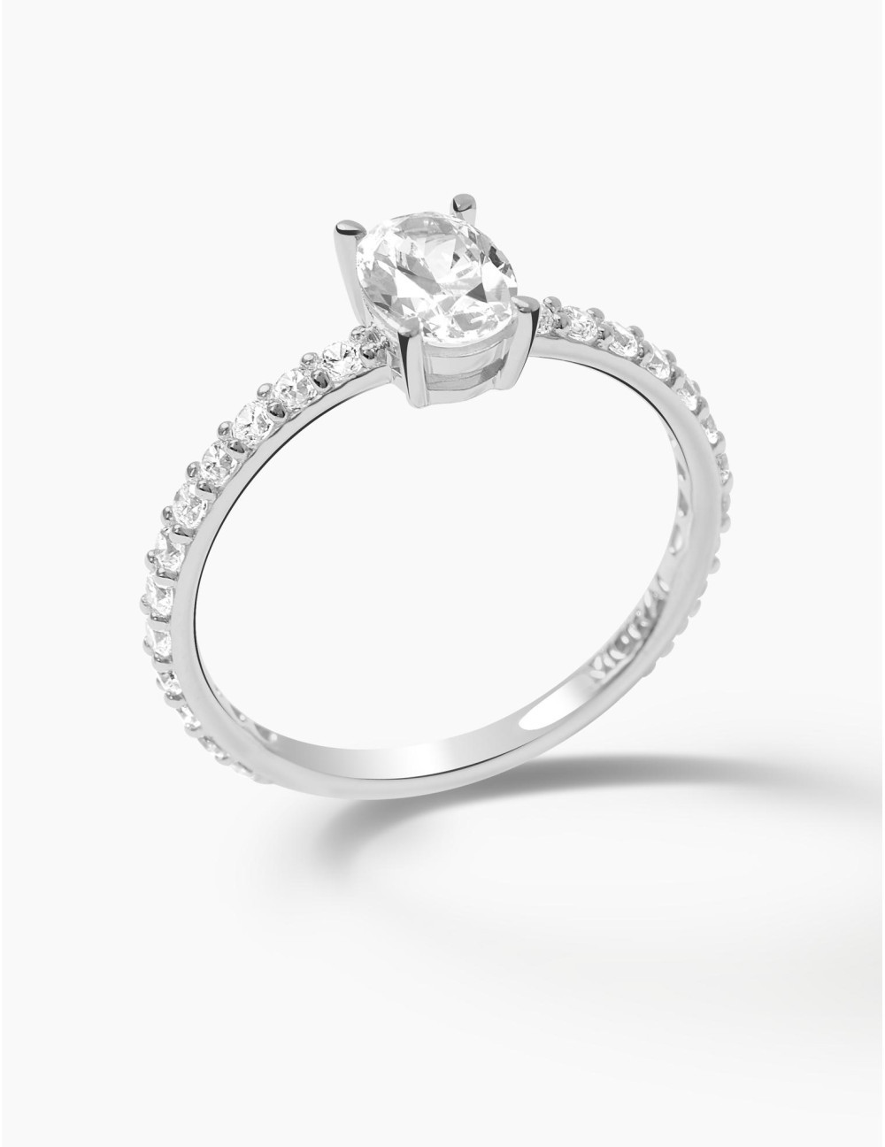 Bague Madeleine accompagnée argent grande