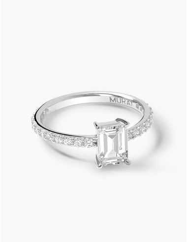 Bague Saint-Honoré accompagnée argent grande