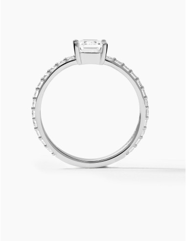 Bague Saint-Honoré accompagnée argent grande