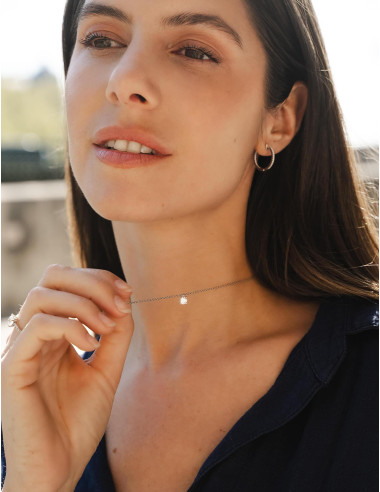 Collier Saint-Louis argent