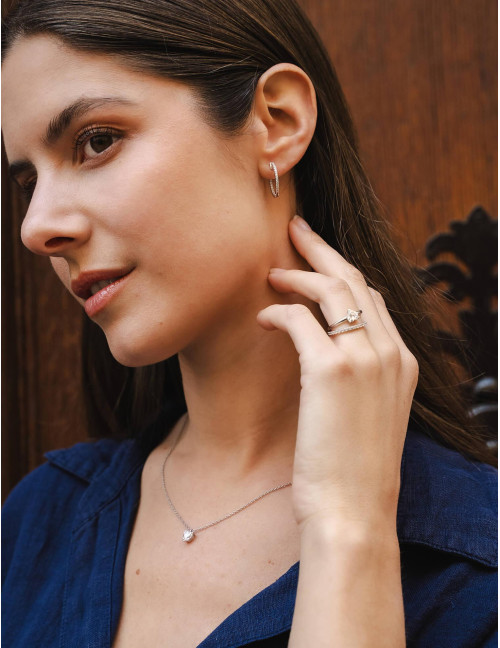 Collier Saint-Honoré argent