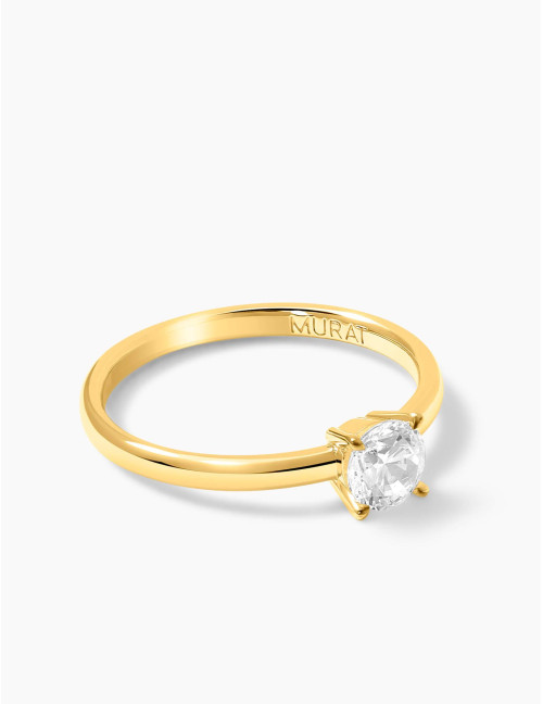 Bague Saint-Louis doré moyenne