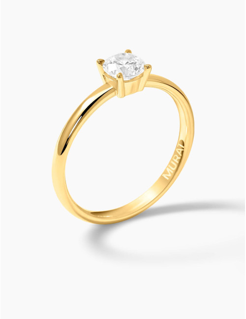 Bague Saint-Louis doré moyenne