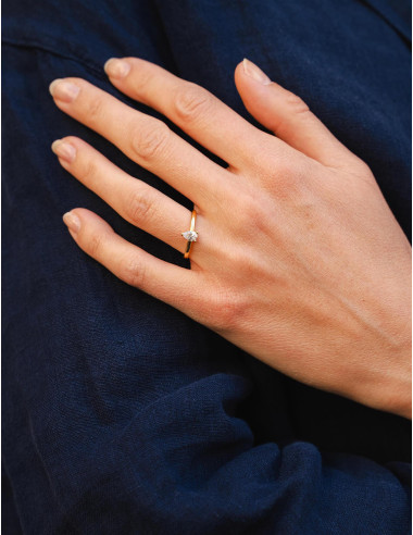 Bague Vivienne doré