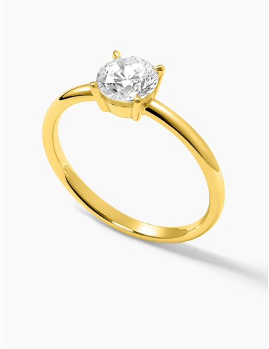 Bague Saint-Louis dorée grande