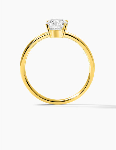 Bague Saint-Louis dorée grande