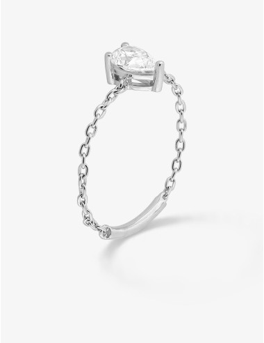 Bague Vivienne Chaîne argent