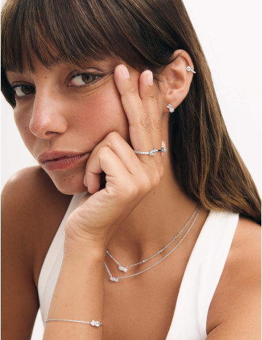 Boucles Saint-Louis argent