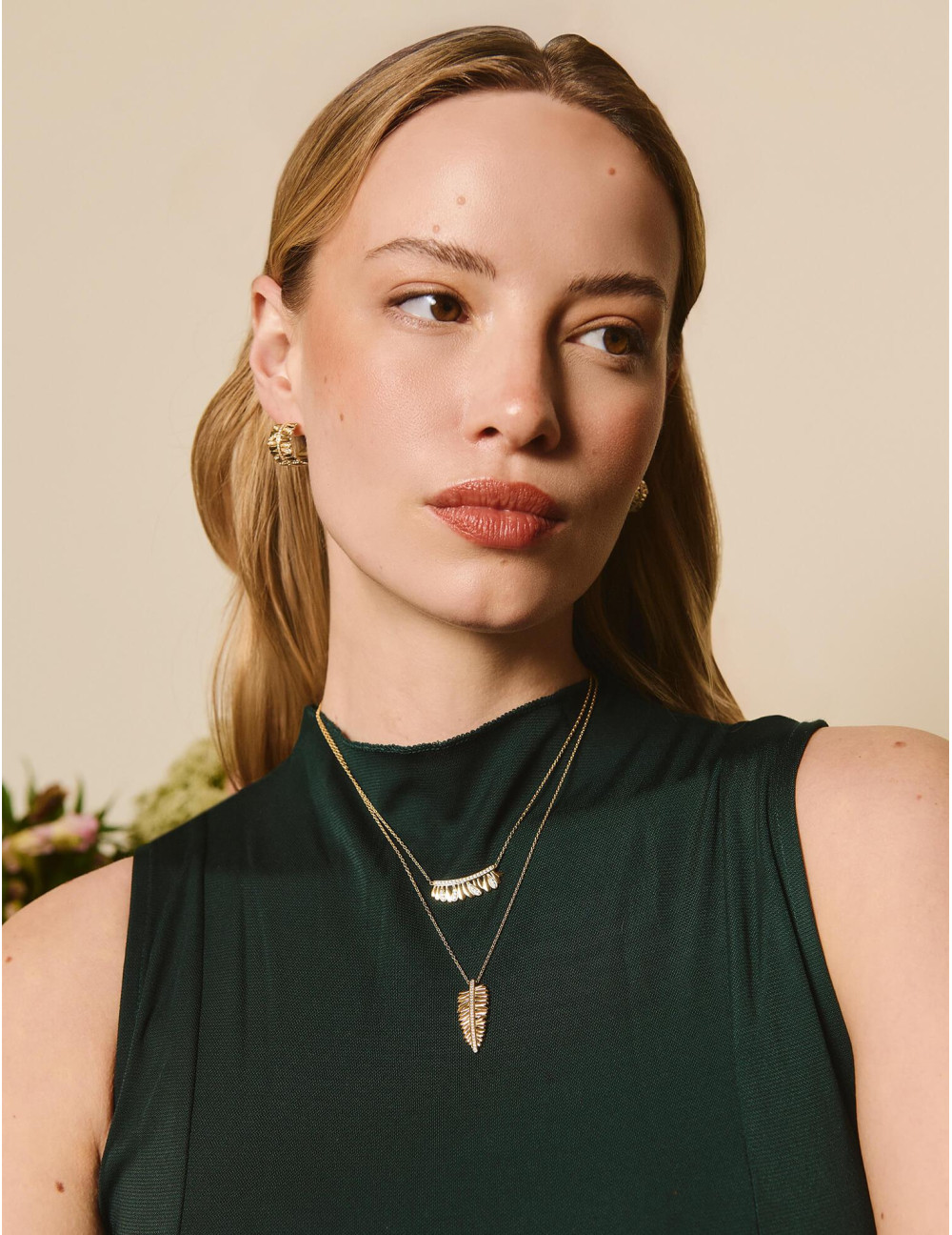 Collier La Feuille de Fougère doré